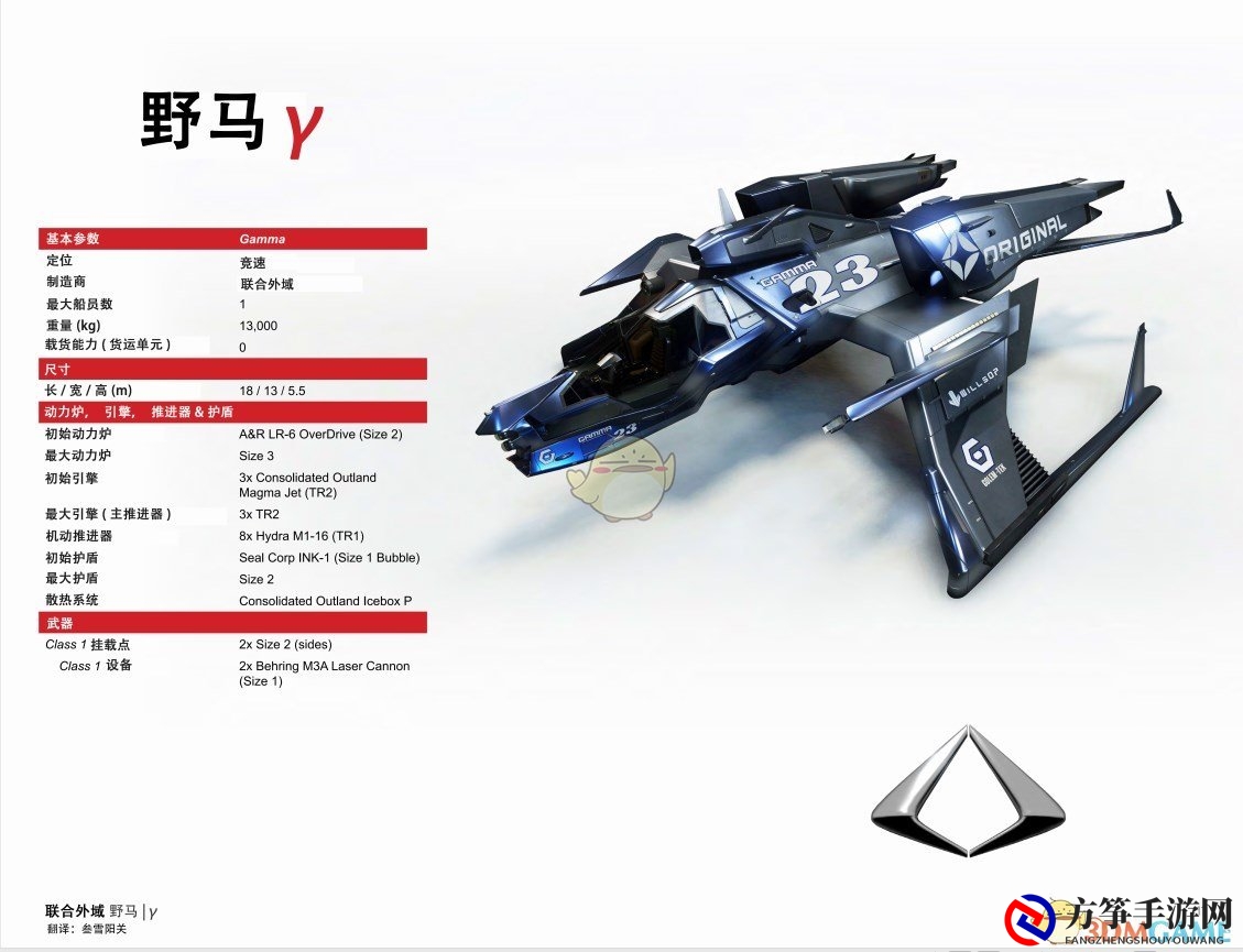 《星际公民》联合外域野马中文手册一览